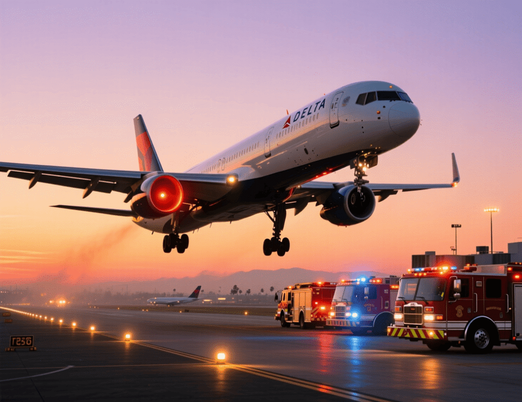 Delta flight DL275 diverted LAX