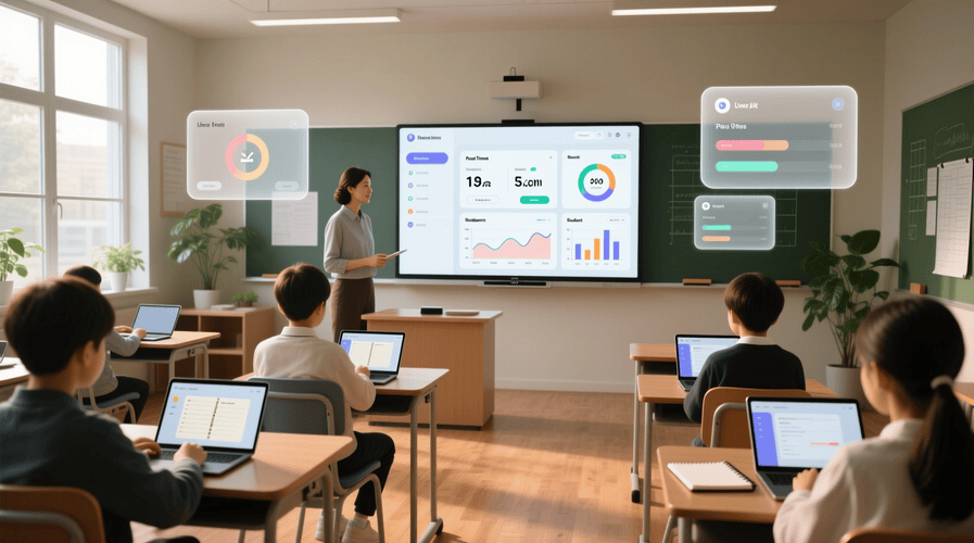 Schoology Alfa digital learning platform dashboard used by students and teachers in Alfa Foundation schools